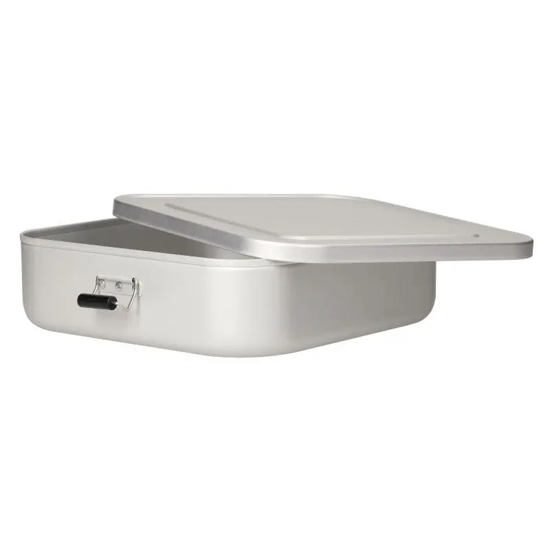 Quadrado Vorratsdose Large in Silber – Großzügig & Elegant für die Küche