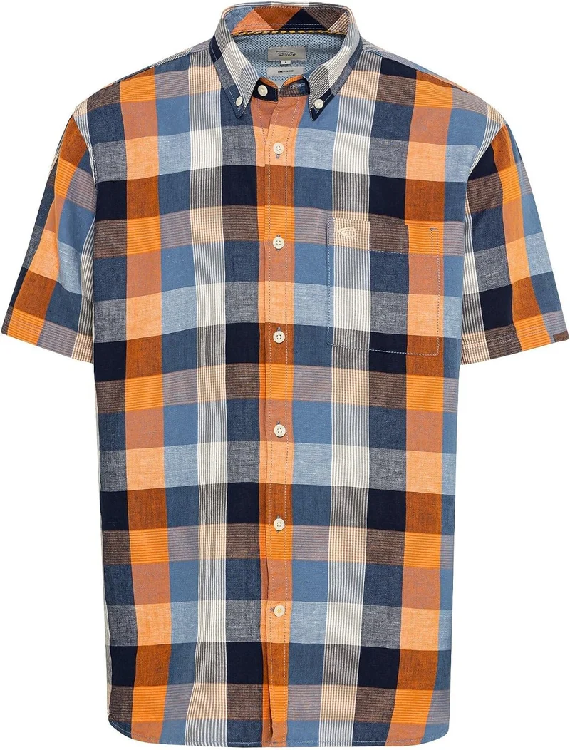 Camel Active Kurzarm FreizeitHemd Bunt