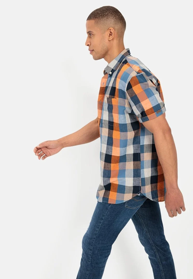 Camel Active Kurzarm FreizeitHemd Bunt