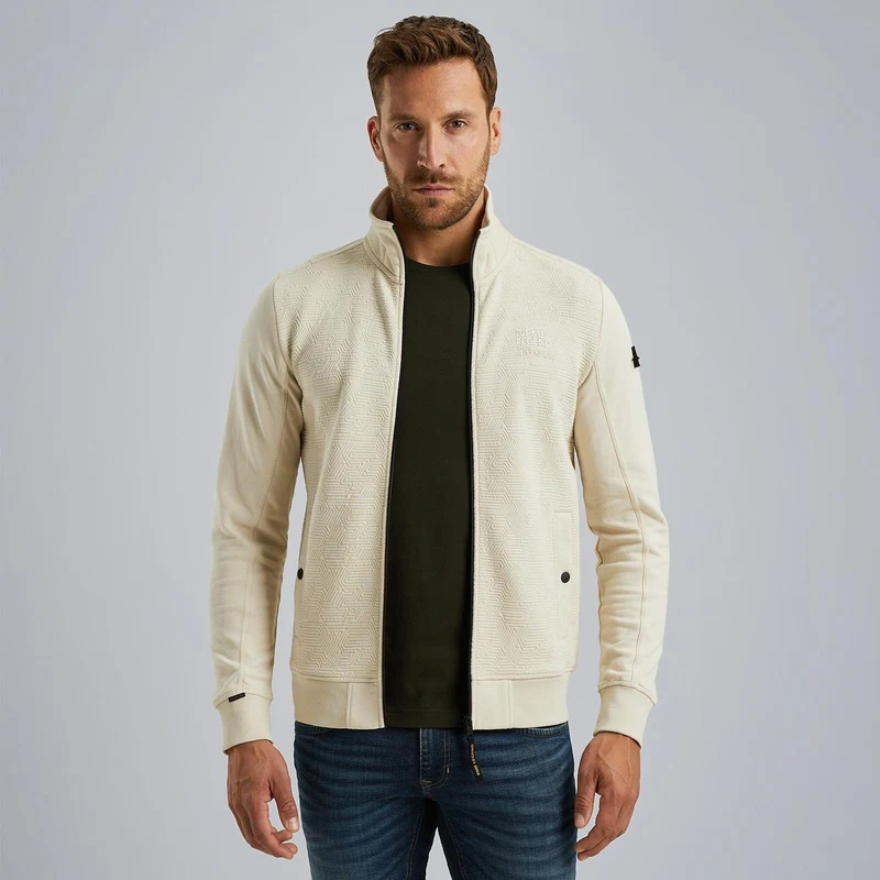 PME-Legend Zip jacket jacquard interlock swea - 568_PSW2408424_7013