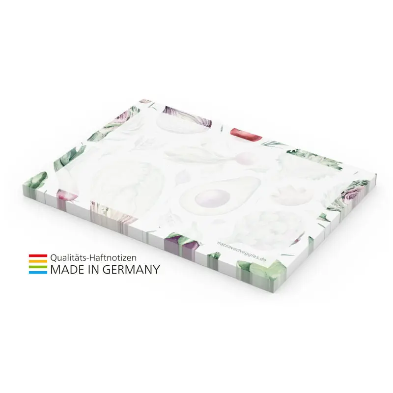 Standard Sticky Note Eco 100 x 72 inkl. Vollfarbdruck: Umweltbewusstes Notieren mit lebendigen Farben