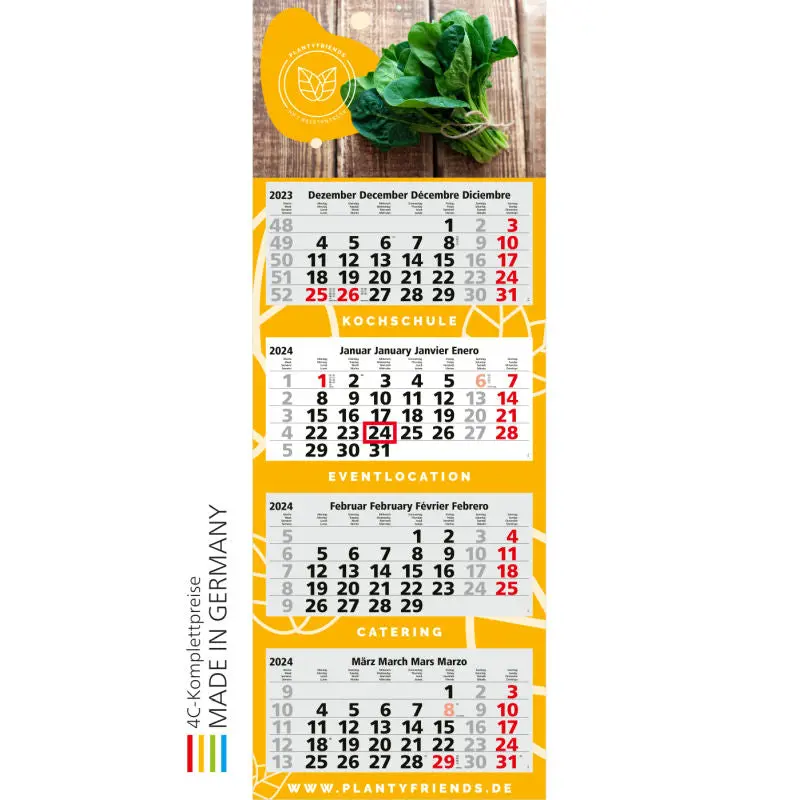 Quadro Light 4 Express mit 4C-Druck - Hellgrau und Rot - Premium Präsentationsmappe