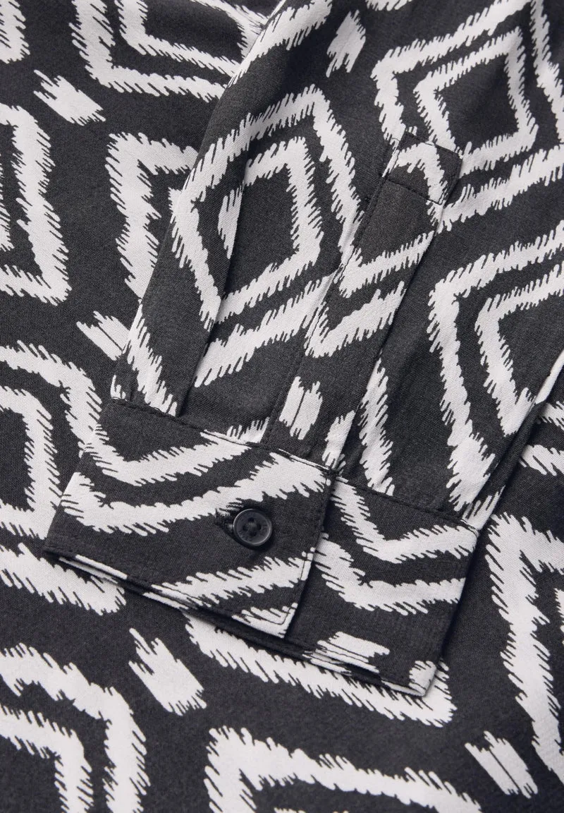 CECIL Printed Longblouse - 71621_B345132_26135