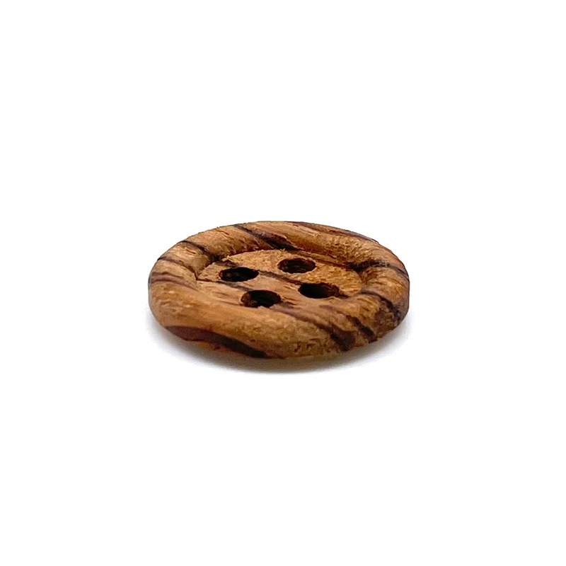 Holzknopf 4-Loch