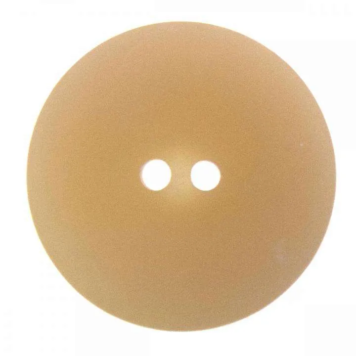Knopf gemustert mattiert Creme – Kunststoffknopf KBG-17