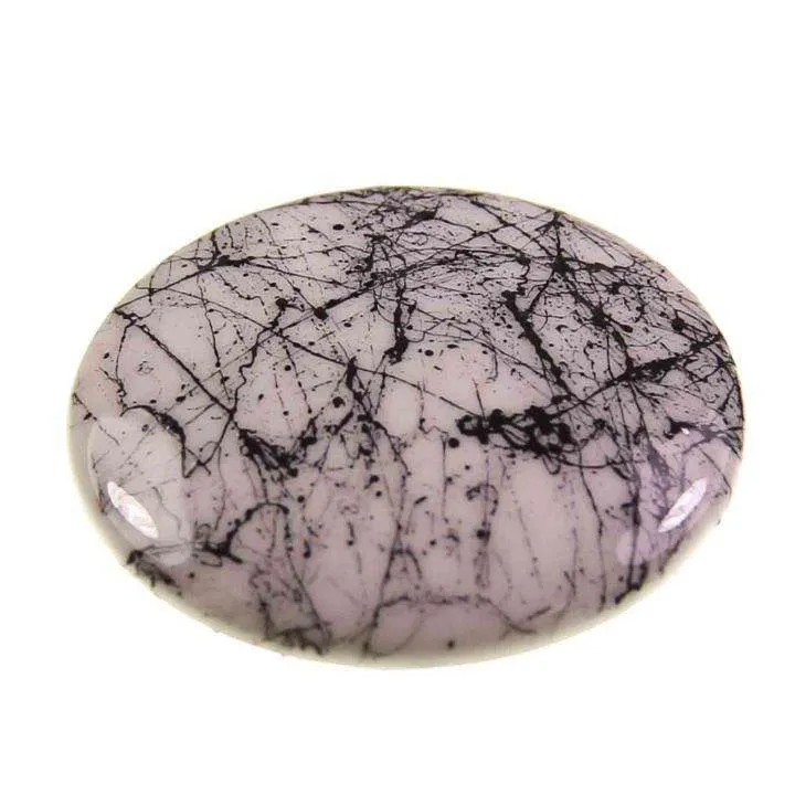 Knopf flache Halbkugel Weiß – Kunststoffknopf mit Öse KS-54