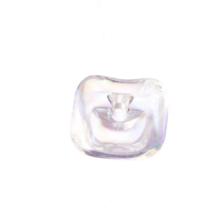 Knopf Transparent Irisierend – Kunststoffknopf BL-23