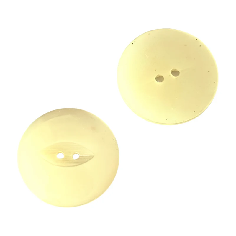 Knopf Perlmuttimitat Creme – Perlmuttimitatknopf BL-75