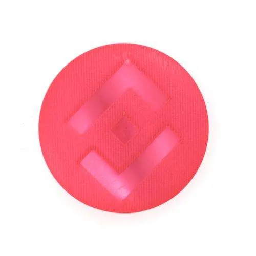 Knopf Perlmuttoptik Rosa – Perlmuttimitatknopf BL-116