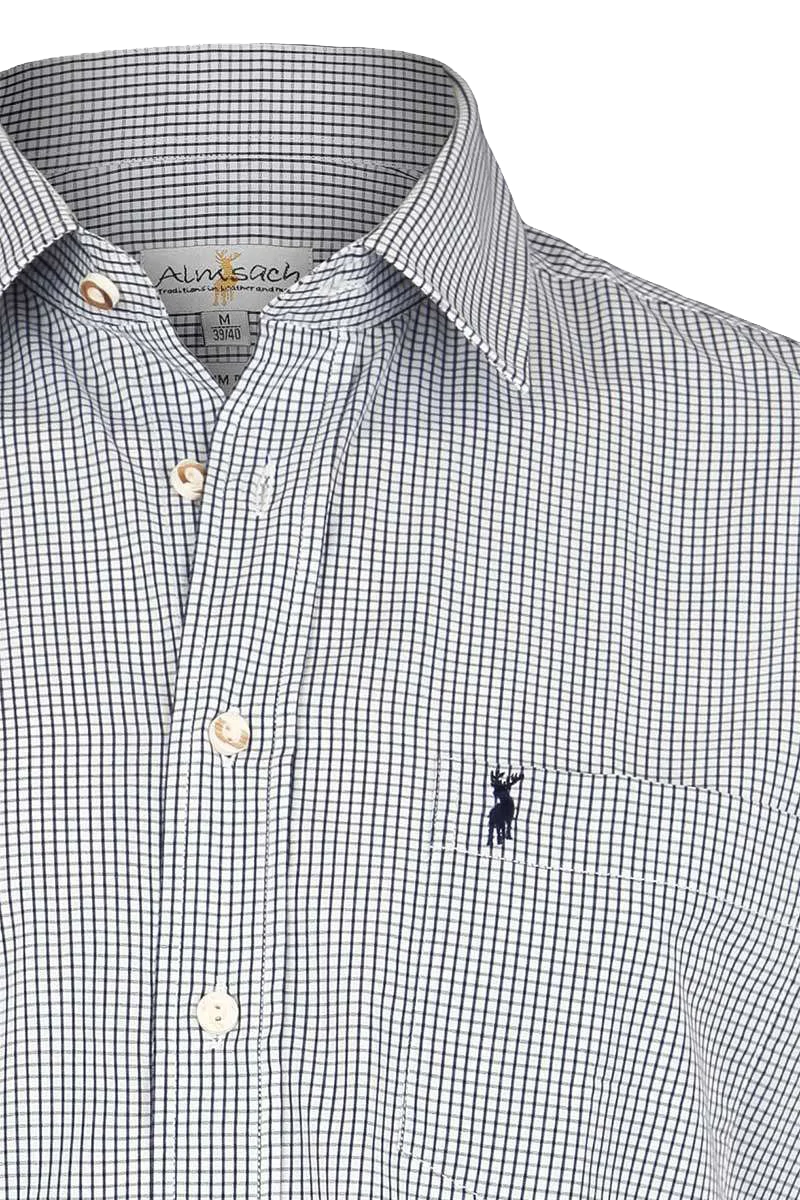 Trachten Karohemd slim fit