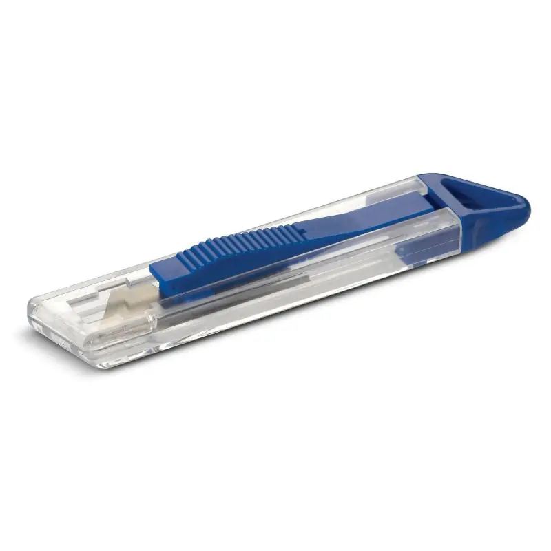 Vielseitiges Cuttermesser – hochwertig, blau, scharf und ergonomisch