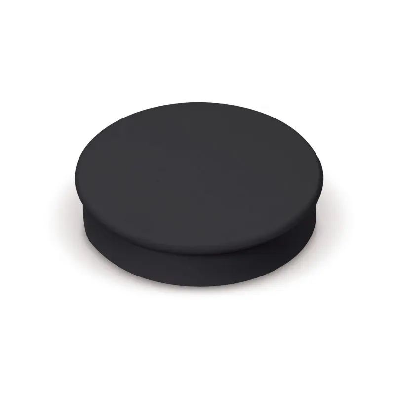 Schwarzer Rundmagnet 36mm – Kraftvoller Haftmagnet für Büro und Zuhause