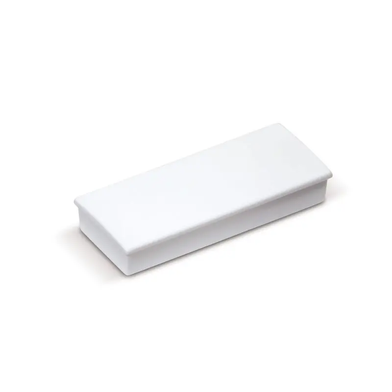 Weißer Rechteckiger Magnet – Starker und Vielseitiger Haltemagnet für Zuhause und Büro