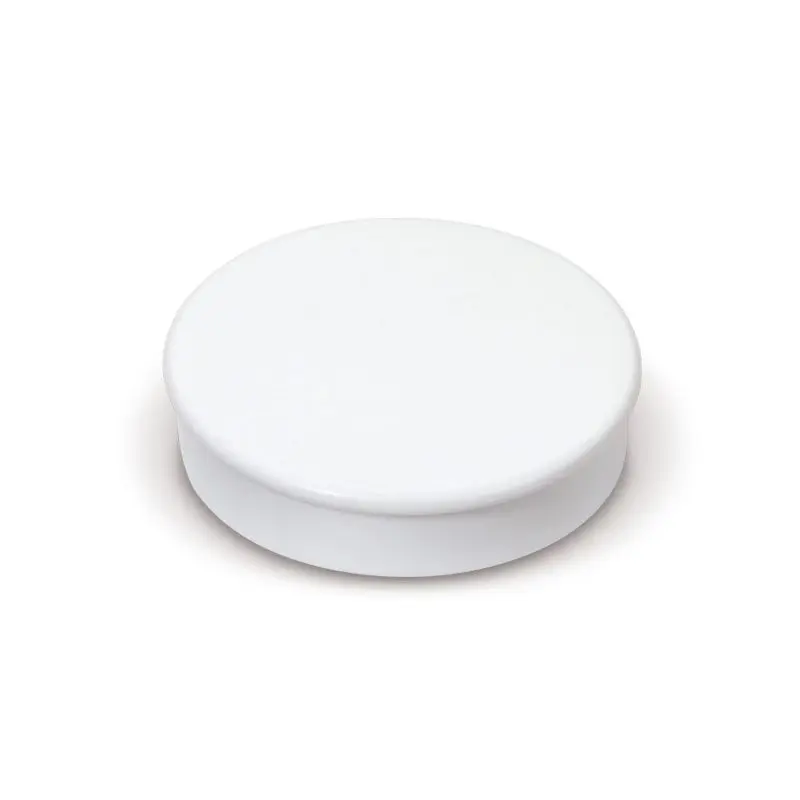 Weißer Runder Magnet 30mm – Starker und Vielseitiger Haltemagnet für Haushalt und Büro