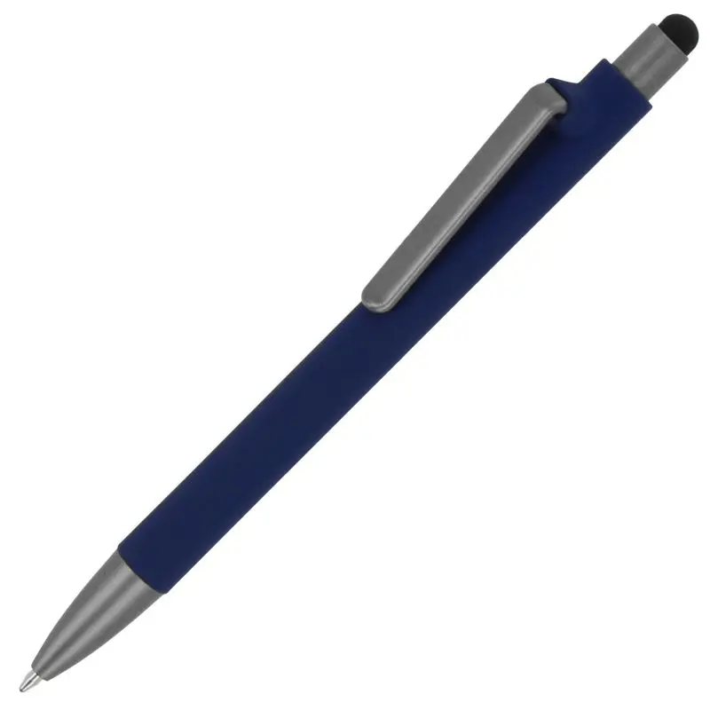 Madeira Stylus R-ABS Ballpoint Pen - Dunkelblau - Multifunktionaler Schreibstift mit Touchscreen
