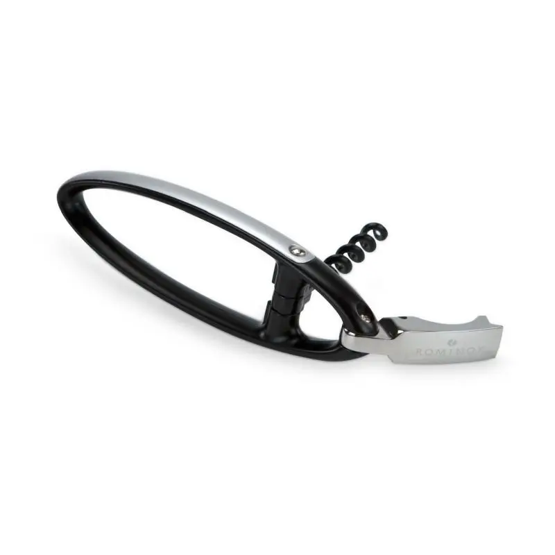 ROMINOX Stylo Korkenzieher in Ovaler Alu-Geschenkdose, Elegant & Praktisch
