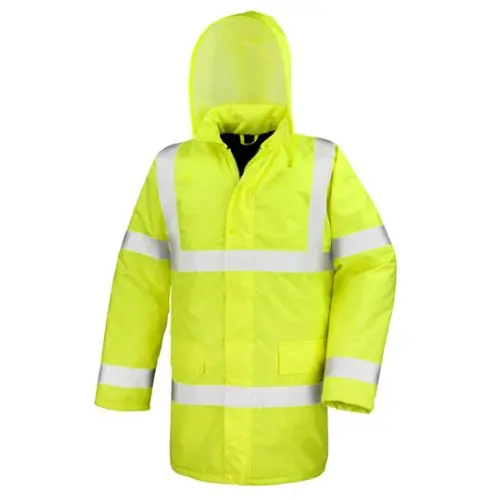 Hochsichtbarer Autobahn-Mantel 'High Vis', Sicher und Wetterfest