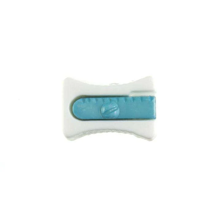 Kinderknopf Anspitzer Weiß 16 mm – Kunststoffknopf KK-152-WEISS-4