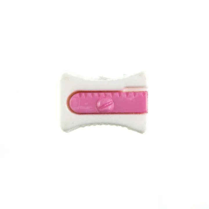 Kinderknopf Anspitzer Weiß 16 mm – Kunststoffknopf KK-152-WEISS-3