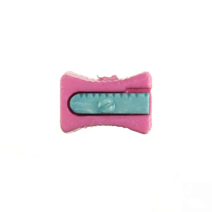 Kinderknopf Anspitzer Rosa 16 mm – Kunststoffknopf KK-152-ROSA-3