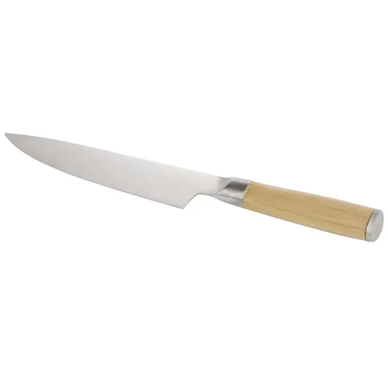 Cocin Küchenmesser - Silber & Natur Hochwertiges Chefmesser für präzises Schneiden