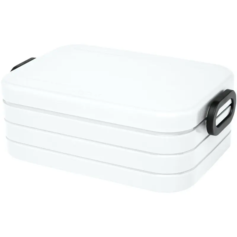 Mepal Take-a-break Midi Lunchbox in White - Compact, Durable, Modern Meal Organizer