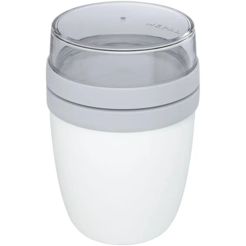 Mepal Ellipse Lunchpot in White - Stylish, Leak-Proof, Portable Food Container
