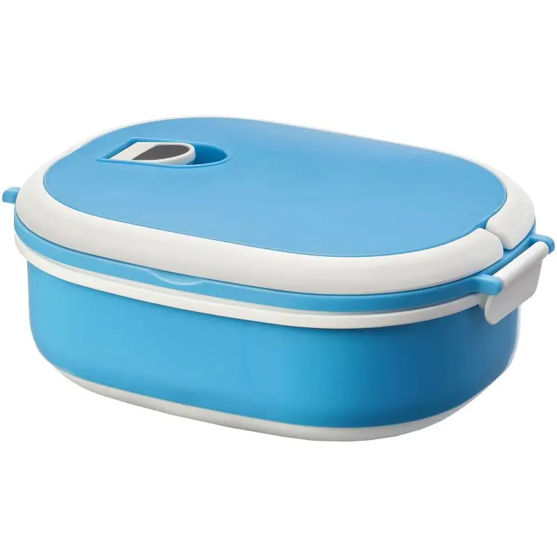 Spiga Lunchbox 750ml in Blue and White - Stylish, Compact, Leak-Proof Food Container