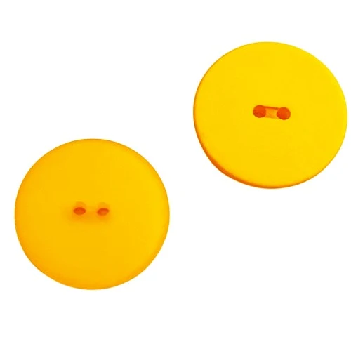 Knopf Orange – Kunststoffknopf KO-76