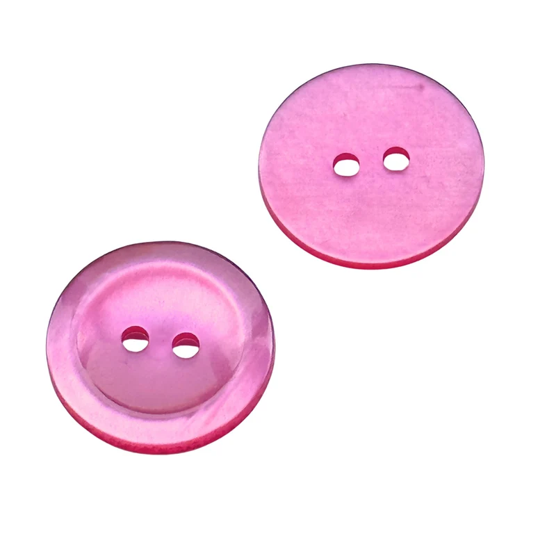Knopf Rosa Pink – Kunststoffknopf KROS-25