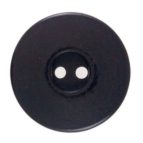 Knopf Schwarz – Kunststoffknopf KS-75