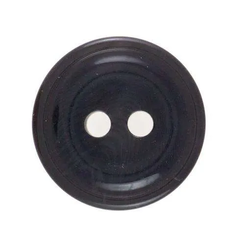 Knopf Schwarz – Kunststoffknopf KS-49