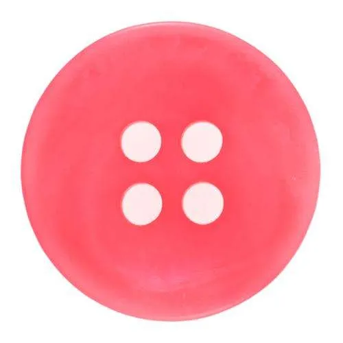 Knopf Rosa – Kunststoffknopf KROS-20