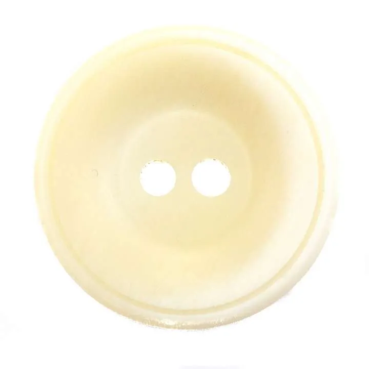 Mantelknopf Beige – Hornimitatknopf KM-86