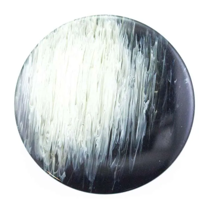 Mantelknopf Schwarz – Kunststoffknopf KM-85