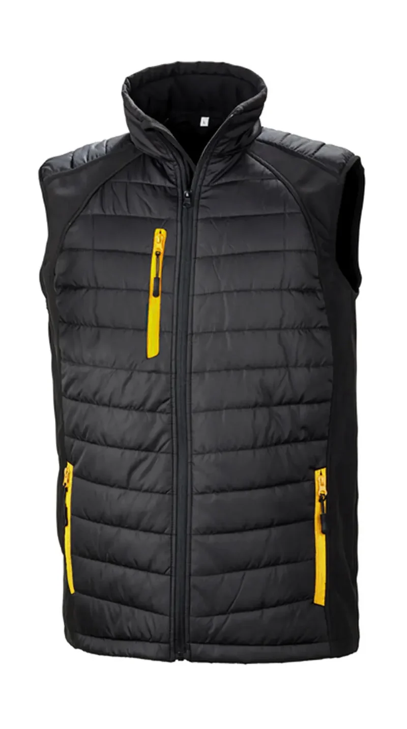Gepolstertes Softshell-Gilet von Compass für Outdoor-Abenteuer
