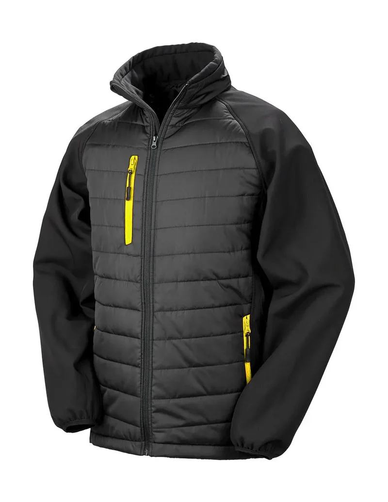 Komfortable Padded Softshell-Jacke