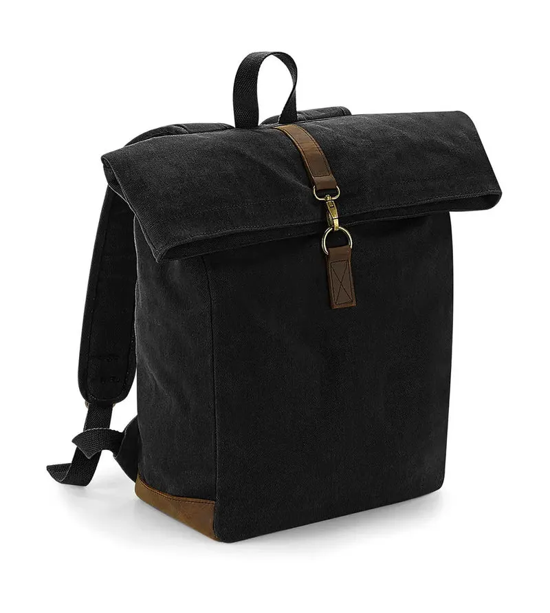 Wachstuch Rucksack im Heritage-Stil