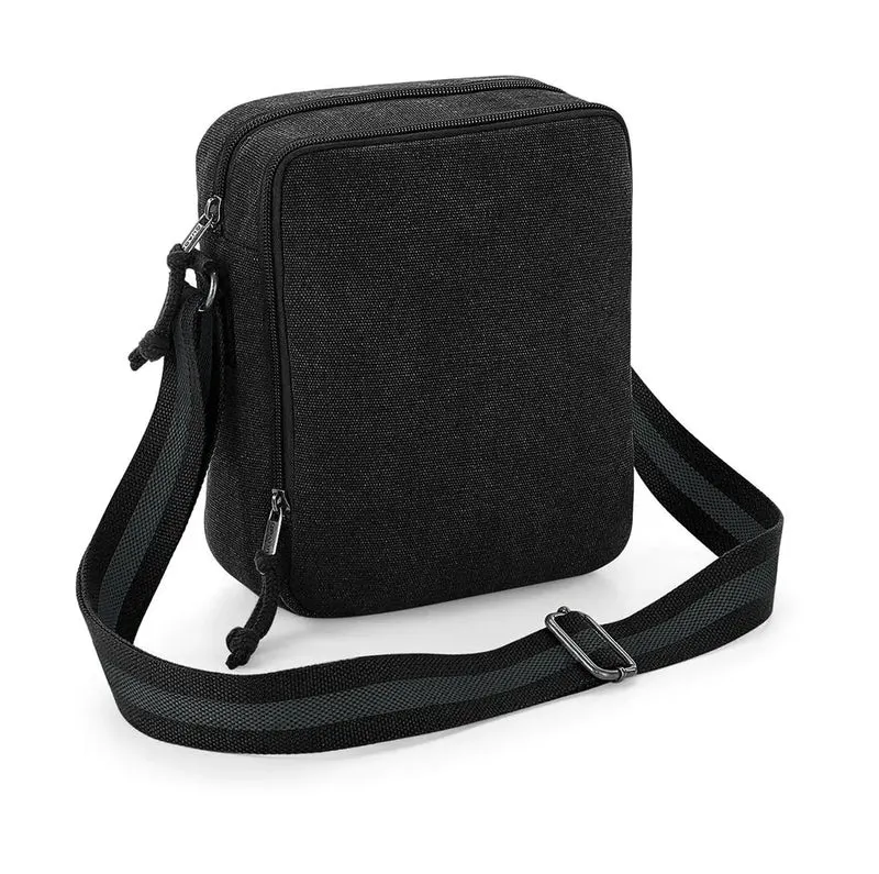 Vintage Canvas Mini Reporter Tasche
