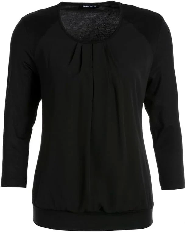 Frank Walder Longbluse schwarz