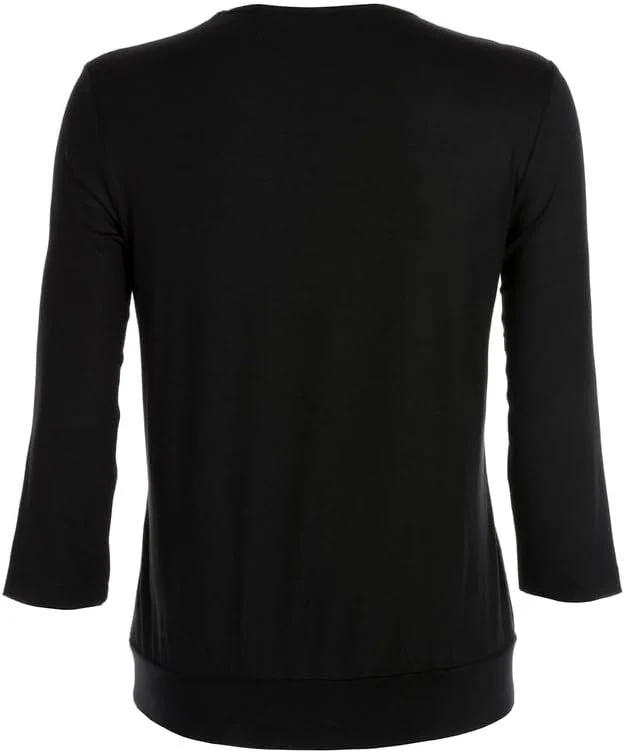 Frank Walder Longbluse schwarz