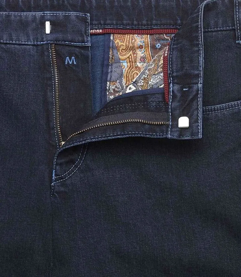 Meyer Hosen Stoffhose blau
