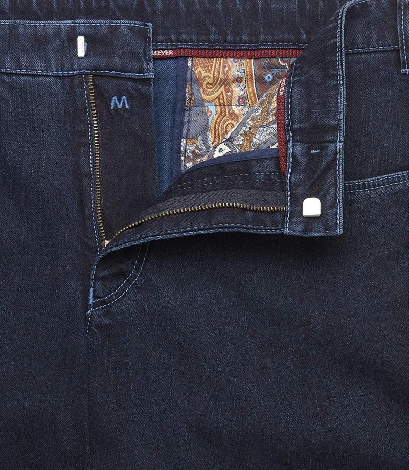 Meyer Hosen Stoffhose blau