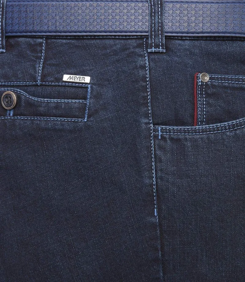 Meyer Hosen Stoffhose blau