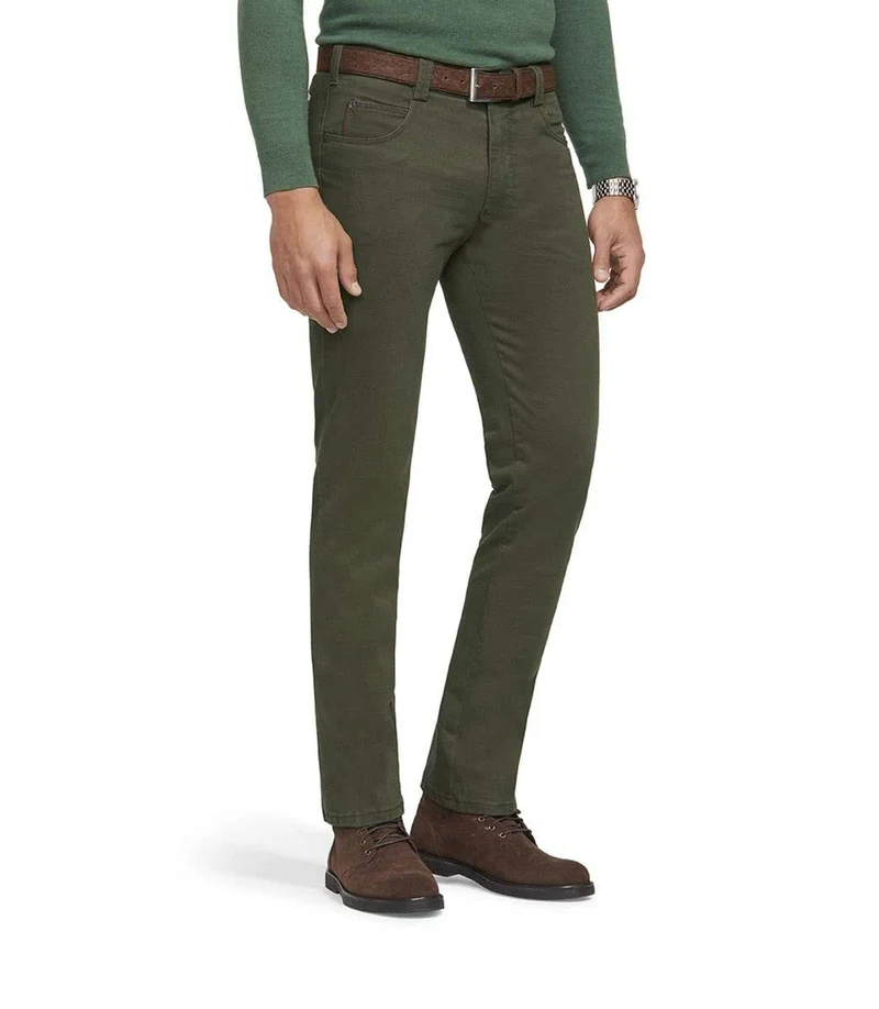 Meyer Hosen Stoffhose grün