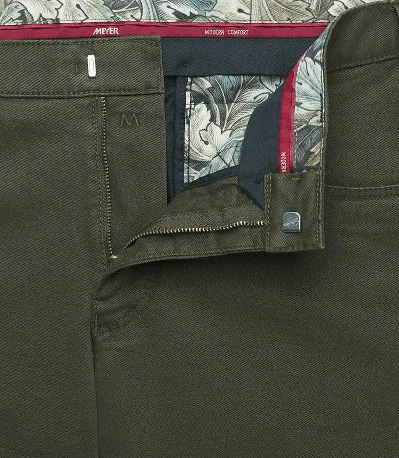 Meyer Hosen Stoffhose grün