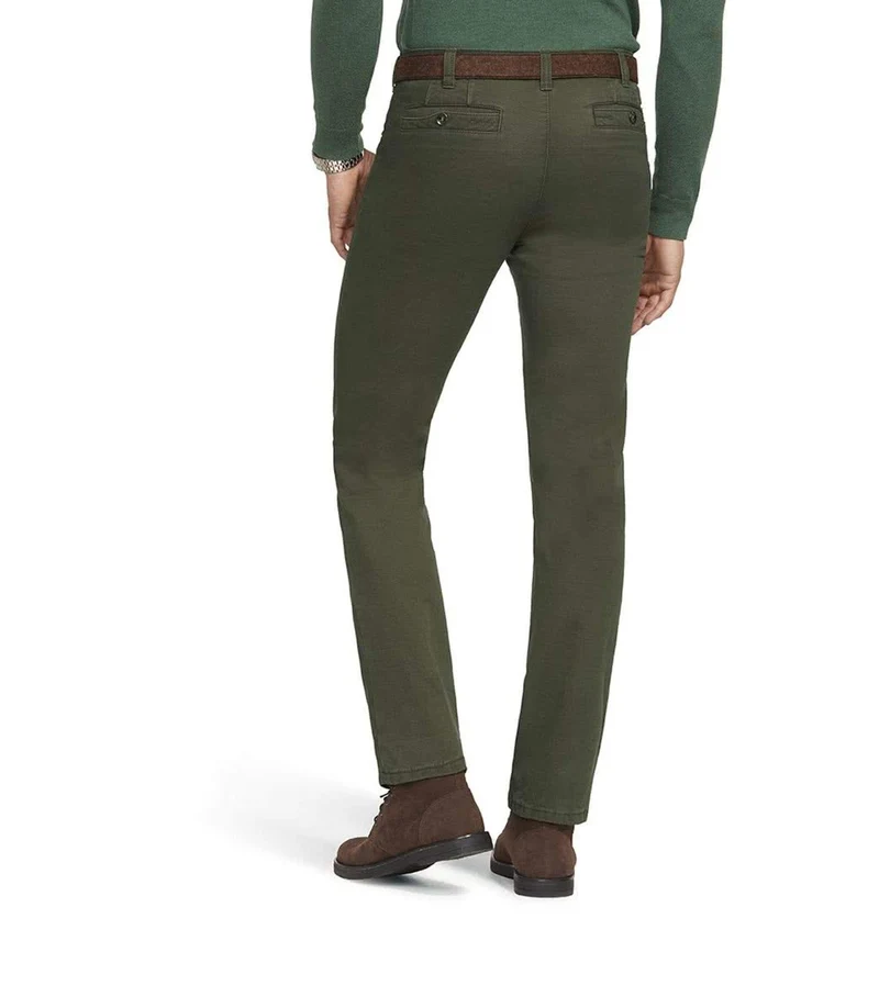Meyer Hosen Stoffhose grün