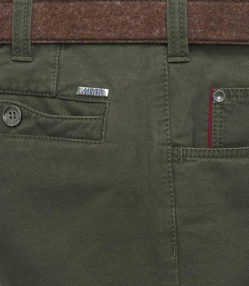 Meyer Hosen Stoffhose grün