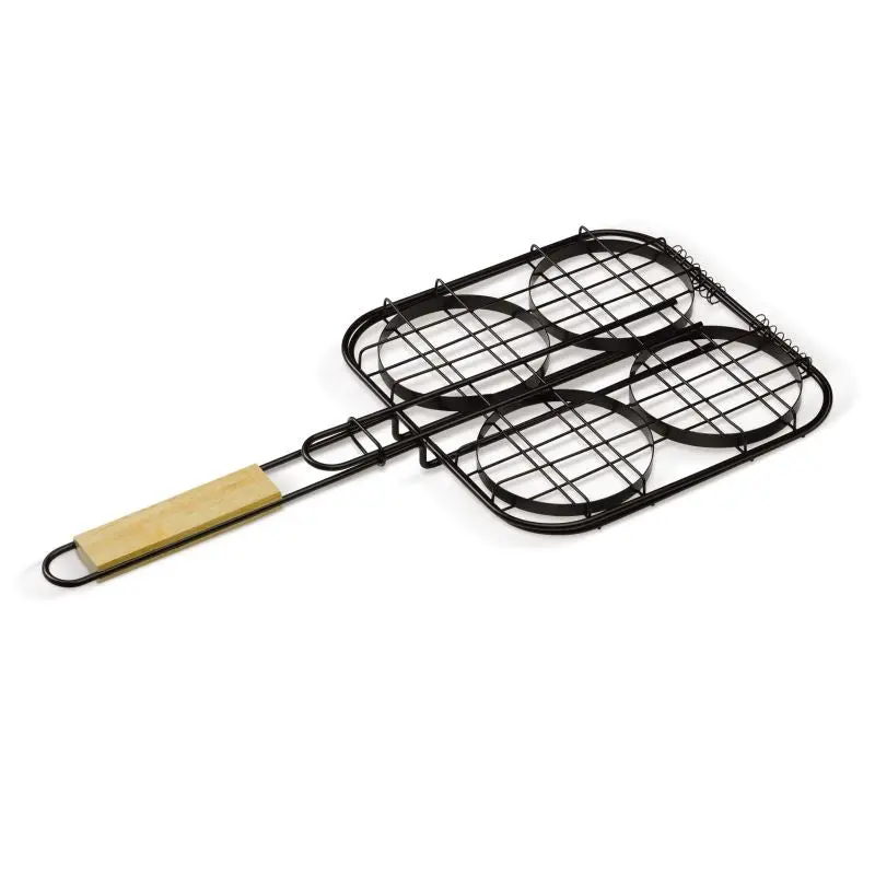 Barbecue Hamburger Grill - holz, spezialisiert und praktisch für Burger-Liebhaber