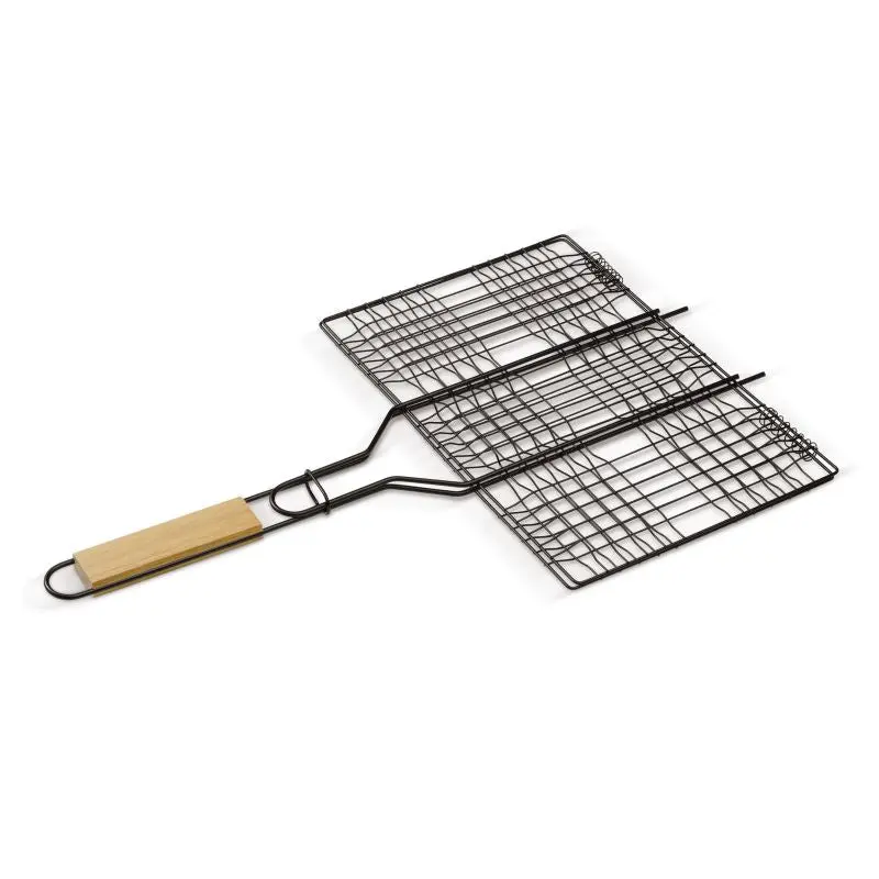 Barbecue Grill rechteckig - holz, klassisch und vielseitig für Outdoor-Küche